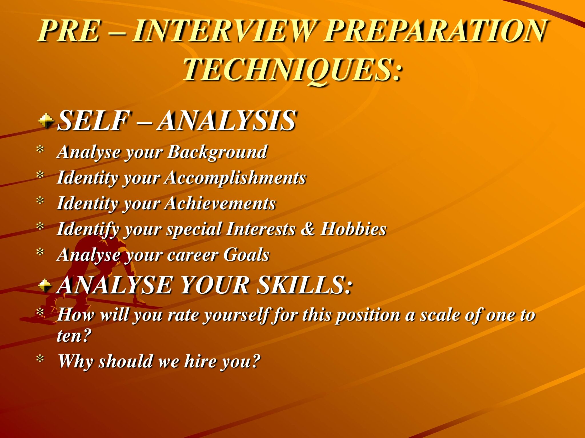 Interview Skills - Must Step Before an Interview